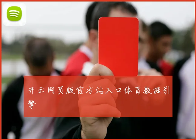 开云网页版官方站入口体育数据引擎
